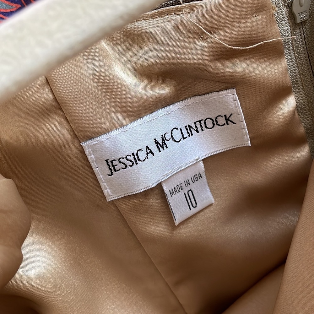 Jessica McClintock semi-formal dress sz 10 - Picture 4 of 4